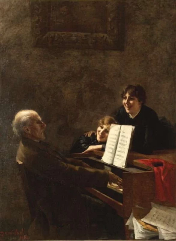 La lezione di pianoforte